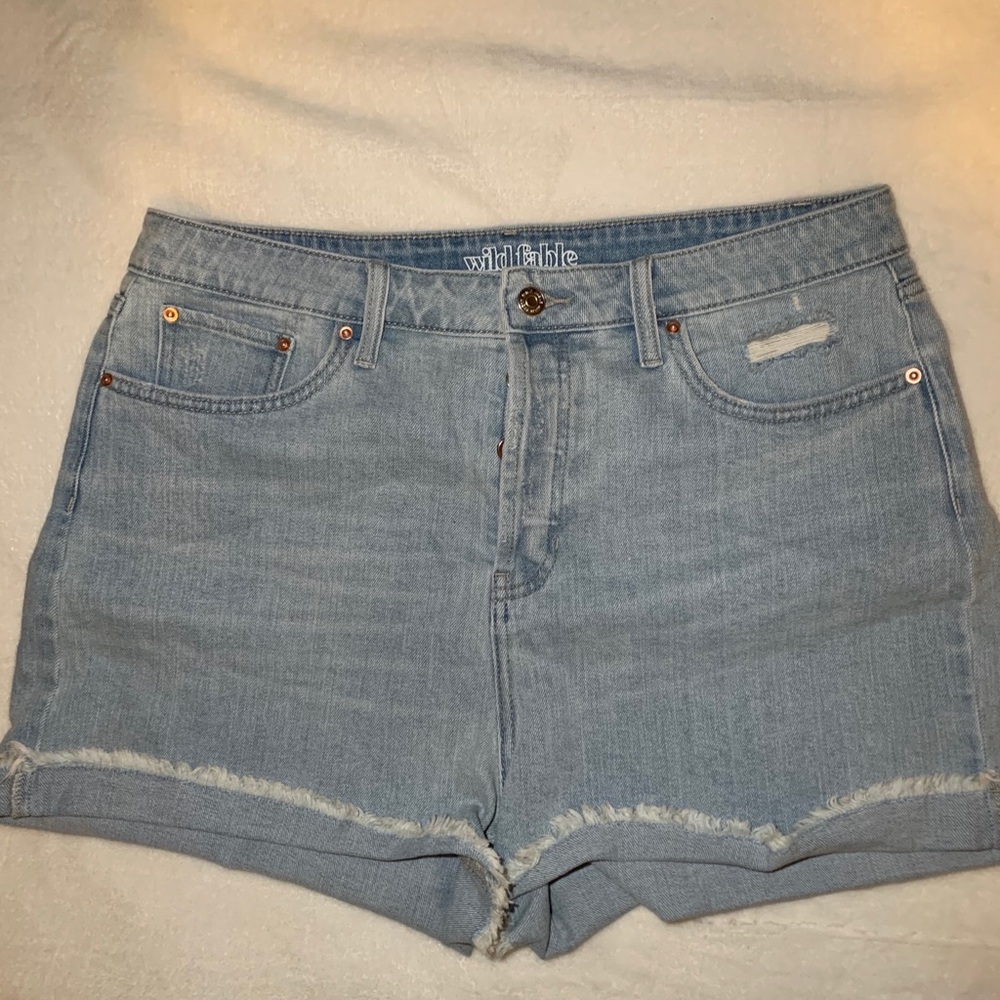 Light denim wild fable shorts